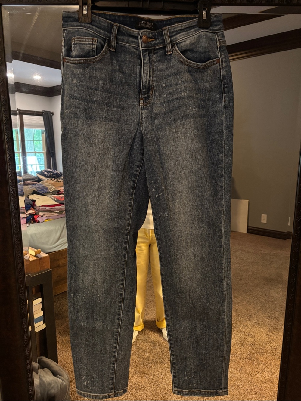 Judy Blue Women's Dark Wash Boyfriend Jeans